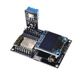 Πλακέτα ανάπτυξης Geekcreit® ESP8266 IoT + αισθητήρας θερμοκρασίας και υγρασίας DHT11 + οθόνη OLED κίτρινη-μπλε + μονάδα Wifi προγραμματισμού SDK