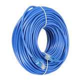 30m niebieski kabel Ethernet Cat5 RJ45 do złącza kabla sieciowego LAN Cat5e Cat5 RJ45