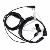 Retevis 2 Pin Throat Walkie Talkie Accessories Headset For Baofeng UV 5R Retevis H777 RT5R For Kenwood For TYT Two Way Radio C9026A