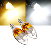 Диммируемая лампа накаливания с канделабровым эффектом LED мощностью 6 Вт E14 белый теплый свет 220 В