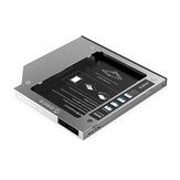 ORICO M95SS Laptop Hard Drive Caddy Optical Drive Bay for 9.5mm Notebook Support 2.5-inch SATA Hard Drive 9mm HDD SSD