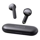 AIRAUX AA-UM15 TWS Kopfhörer Bluetooth V5.1 QCC3040 Chip 1,7 cm ultradünner tragbarer 13 mm dynamischer Treiber HiFi-Stereomodus mit niedriger Verzögerung CVC-Sport-Headset