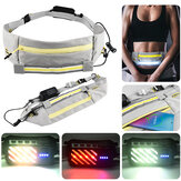 Futóöv LED-fénnyel Vízálló sporttáska Unisex Fanny Pack Övtáska Deréktáskák futáshoz