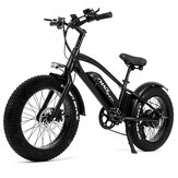 [EU DIRECT] CMACEWHEEL T20 10Ah 750W Moped Elektrische fiets 20 * 4 inch Fat Tire Elektrische fiets Bereik 120 km E-Bike