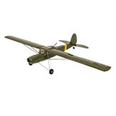 DW Dancing Wings Hobby S21 Fieseler Fi156 Storch V2.0 1600mm 1.6M Wingspan Balsa Wood RC Airplane Complete Version Kit with Power System