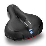 SGODDE Rubber Bike Seat Dual Shock Absorbing Bike Saddle Bicycle Cushion Comfortable Breathable for MTB Road Bike