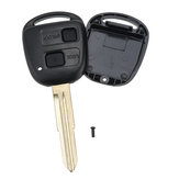 2 Botão remoto Chave Fob Com Interruptor Bateria Almofada Para Toyota Yaris Avensis Corolla RAV4