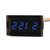 Horloge électronique pour voiture DIY, horloge numérique à LED créative pour véhicule, horloge lumineuse étanche