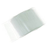 50 stuks blanco glazen microscoopglaasjes plaatpaneel met geschuurde randen voor laboratoriumbiologie-experimenten. Voorbeeldafdekglas.