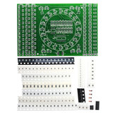 Kit di addestramento sulla saldatura di componenti LED SMD rotanti fai-da-te, con 5 pezzi