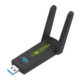 1300M USB3.0 WiFi Adapter 2.4G/5GHz Wireless Dual Band Wi-Fi Dongle Netzwerkkarte Empfänger für PC Desktop oder Laptop
