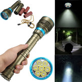 Underwater 180m T6 7x L2 40000LM 3Modes Diving Flashlight Dive Torch Lamp