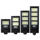 LED solární PIR pohybová napájecí panelová lampa 374/748/1122/1496 venkovní ulička indukční lampa světlo