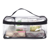 PVC Transparent Cosmetic Bags Women's travel Waterproof Clear Wash Organizer Bag