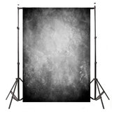 5x7FT Bright black Vintage Wandfotografie Hintergrund Studio Prop Hintergrund