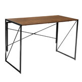 Τραπέζι γραφείου Douxlife® DL-OD02 με δυνατότητα αναδίπλωσης, εύκολη συναρμολόγηση με δομή σε σχήμα Χ για το σπίτι ή το γραφείο