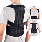 Verstellbarer Rückenstützgürtel, Haltungskorrektor für Schulter und Lendenwirbelsäule, Rückenschutz