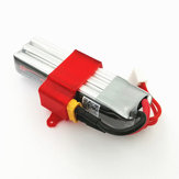 Suporte de fixação de bateria Lipo em TPU impresso em 3D para bateria 2S 450mAh / 3S 300mAh