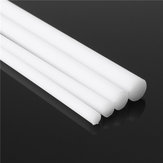 Weißer runder Plastikstab-Stab Acetal-Acrylstab 5mm bis 10mm Durchmesser 600mm Länge Acetalstange