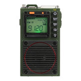 Retekess TR111 Radio FM Portable Radios AM FM Mini Ham Radio Shortwave Emergency Amateur Radio Multiband SW VHF WB Alarm Clock
