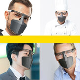 Safety Face Shiel Modische Gesichtsmaske Anti-Speichel Anti-Sand Anti-Fog Kann mit Brille verwendet werden