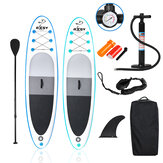 RXSY 10,5 '320CM inflable Stand Up surf SUP Paddle Board Set portátil antideslizante con alerones laterales Kit de reparación de mochila