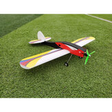 Dragonfly Kit de avião de treinamento com asa baixa EPP e envergadura de 700 mm