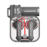 MONSTER XKT15 TWS Wireless Earbuds блютуз Earphone Bass HiFi HD Calls Semi-in-ear Sports Headphones with Mic