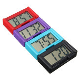 4 Kleurs Automotive Digital Car LCD Clock Self-Adhesive Stick On Time Portable