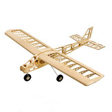 Cloud Dancer Avião RC de madeira de balsa com envergadura de 1300 mm Construindo modelo