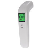 Hordozható infravörös homlok hőmérő digitális LCD kijelzővel felnőttek és baba testhőmérsékletének mérésére.