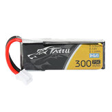 Batería Lipo TATTU 3.8V 300mAh 75C 1S con enchufe PH2.0 para Happymodel Mobula6 Eachine TRASHCAN Snapper6 7 Mobula7
