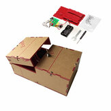 Useless Box DIY Kit Useless Machine Geburtstagsgeschenk Spielzeug Geek Gadget Spaß Büro Home Schreibtisch Dekor