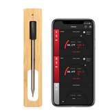 Thermomètre de barbecue Bluetooth sans fil intelligent Température des aliments - 40 ~ 85 /Mesure de la température du four 0 ~ 275 ℃ pour Android 8.0 et IOS