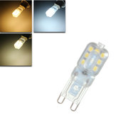 Dimmbare G9 2,5W 14 SMD 2835 LED reine weiße, warmweiße und natürliche weiße Lichtlampe Glühbirne AC110V/AC220V