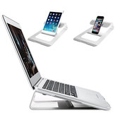 Univerzális alumínium hőelvezető laptop tartó állvány Macbook, iPad és iPhone számára