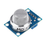 MQ-5 Sıvılaştırılmış Gaz/Metan/Kömür Gazı/LPG Gazı Sensör Modülü Kalkan Sıvılaştırılmış Elektronik Sensör Modülü