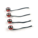 Happymodel EX1204 1204 6500KV 2-3S Brushless Motor 2 CW & 2 CCW w/ 60mm Wire & Connector for 3 Inch Micro RC Drone FPV Racing