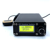 GPSDO GPS Oscilador termostático cristalino domesticado Relógio domesticado com fonte de sinal 10MHz Fonte de sinal disciplinado do Sistema de Posicionamento Global