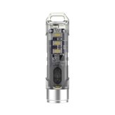 RovyVon Aurora A5 Glowing Signal EDC Flashlight USB Rechargeable Min Keychain Light