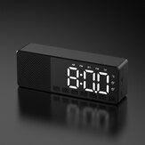 Q3 bluetooth 5.0 Speaker Alarm Clock FM Radio Brightness Adjustable Multiple Play Modes LED Display 360° Surround Stereo Sound 2200mAh Battery Life