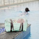 Honana HN-B13 Waterproof Travel Mesh Storage Bag Fashion Colorful  Beach Swimming Organizer 