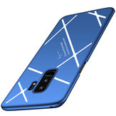 Funda de teléfono anti- huella dactilar y mate micro con patrón de líneas para Samsung Galaxy S9 Plus