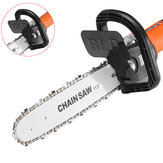 Drillpro 11.5 Inch Chainsaw Bracket Changed Angle Grinder Into Chain Saw Woodworking Tool