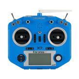 إرسالية راديو FrSky ACCST Taranis Q X7 2.4 غيغاهرتز 16 قناة وضع 2 أزرق برتقالي لـ RC FPV Racing Drone