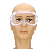 عدسات النظارات الشفافة العاكسة واقية من العين نظارات السلامة المضادة للضباب والرمال والغبار