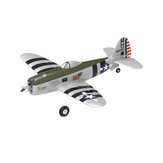 Everyine Mini P-47 Razorback Bonnie Warbird EPP 500mm Wingspan RTF 2.4G 6-Axis Gyro Stabilizer RC High Scale Airplane Fixed Wing with Flight Controller for Beginner