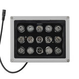 12V 15個IR LEDアレイ照明赤外線ランプCCTVカメラ用IP65 850nm防水ナイトビジョン