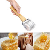 Honigentfernungsrolle Extraktionsnadelroller Bienenwabe Bienenwerkzeuge Set