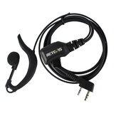 Retevis R-111 PTT Earpiece Microphone PU Wire Tensile For Kenwood Retevis BAOFENG TYT Radio Walkie Talkie